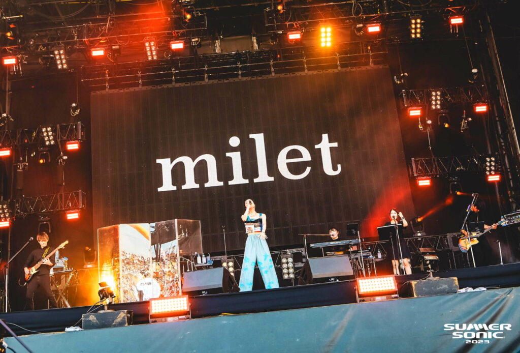 milet ミレイ サマーソニック2023 公式サイト
