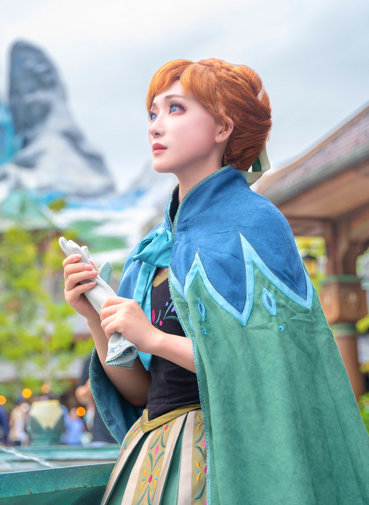 ふー アナ雪 コスプレ衣装 X