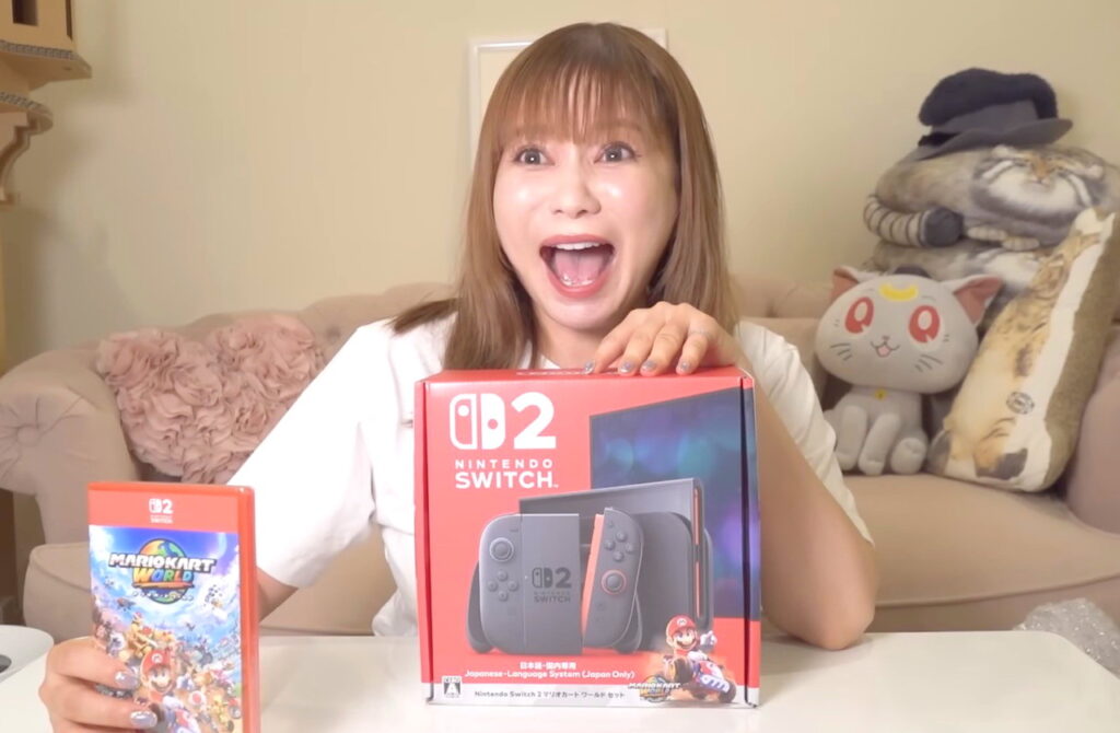 中川翔子 しょこん Switch2 転売購入疑惑 マリオカート YouTubeチャンネル