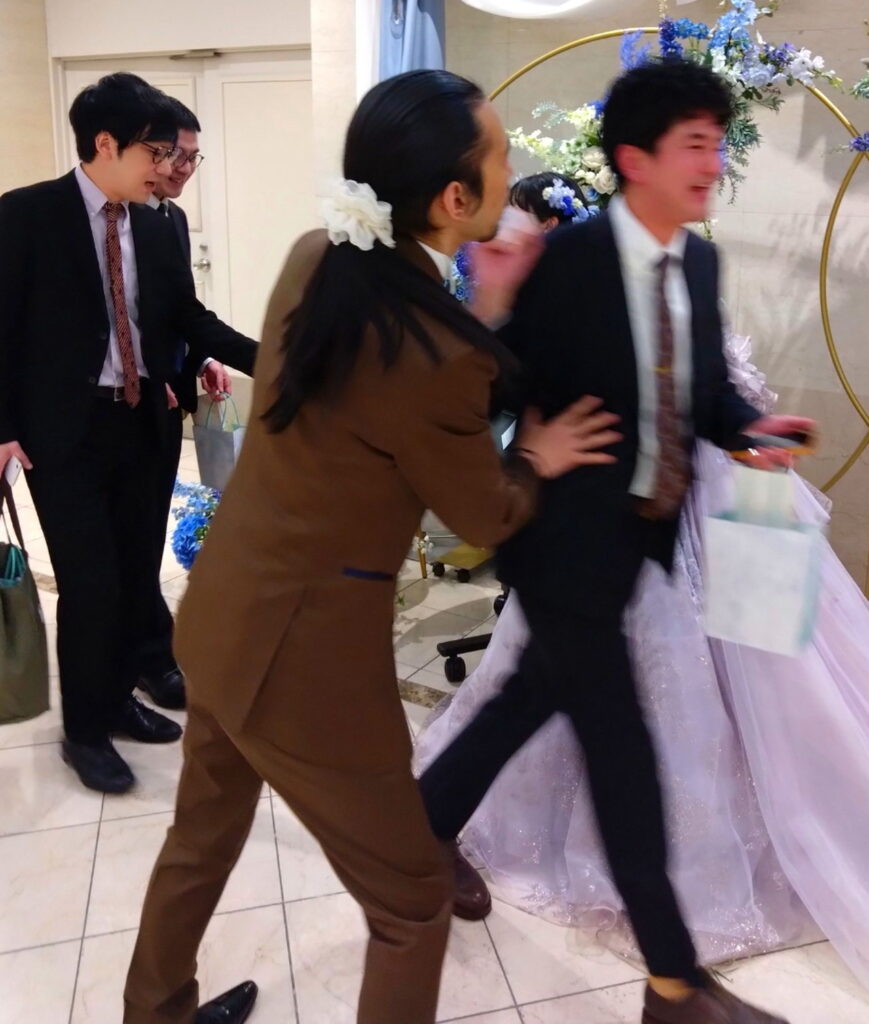真空ジェシカ川北茂澄 結婚式 シュシュ女 X