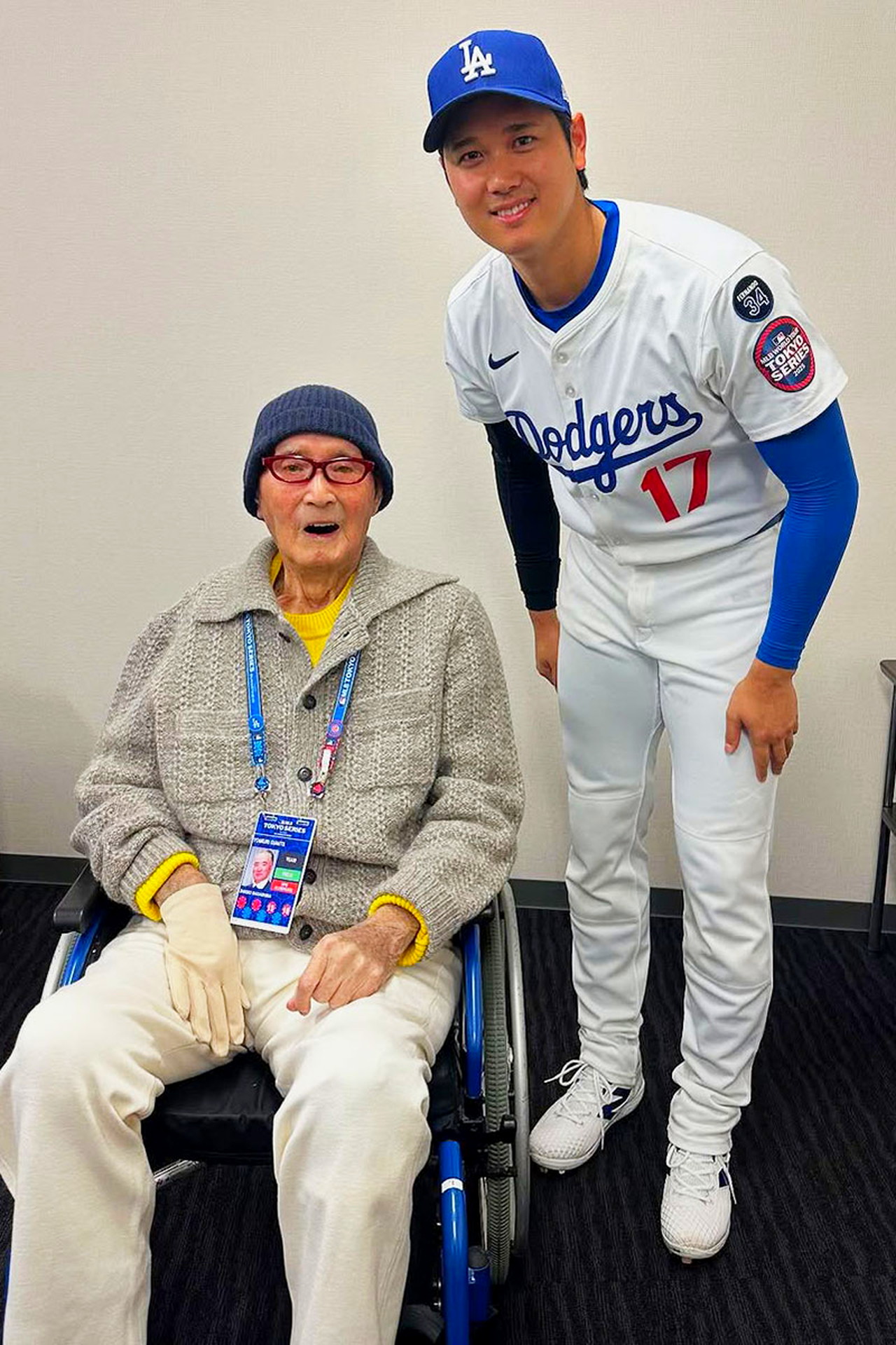 長嶋茂雄 大谷翔平 インスタグラム